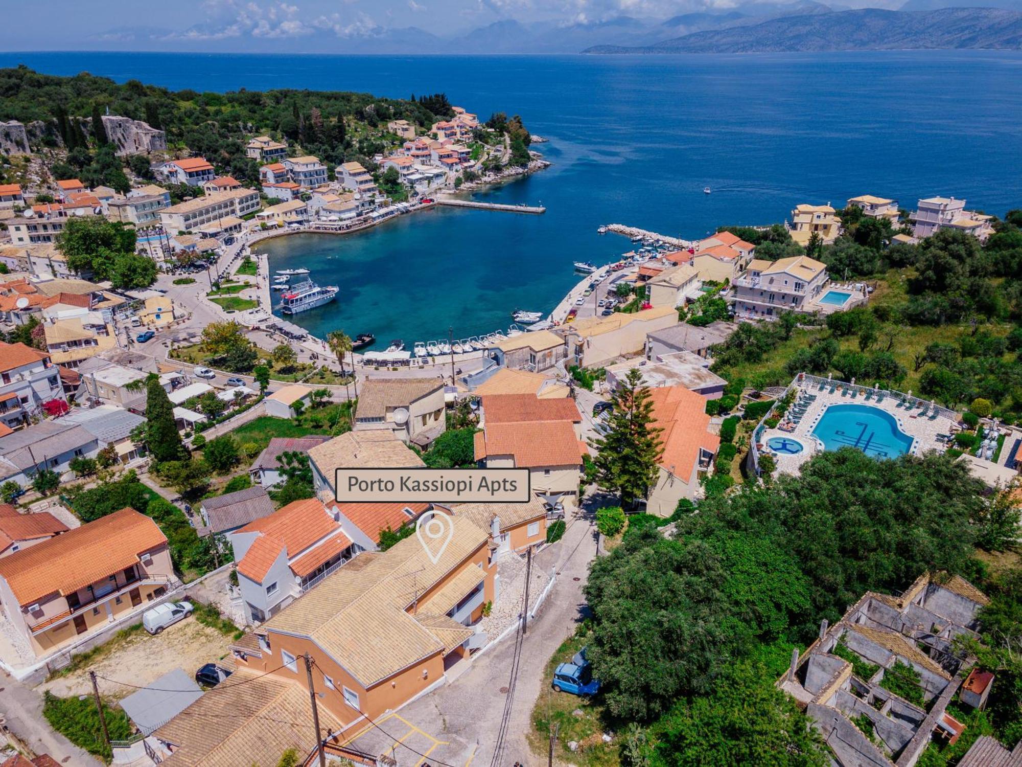 Porto Kassiopi Apartments Luaran gambar